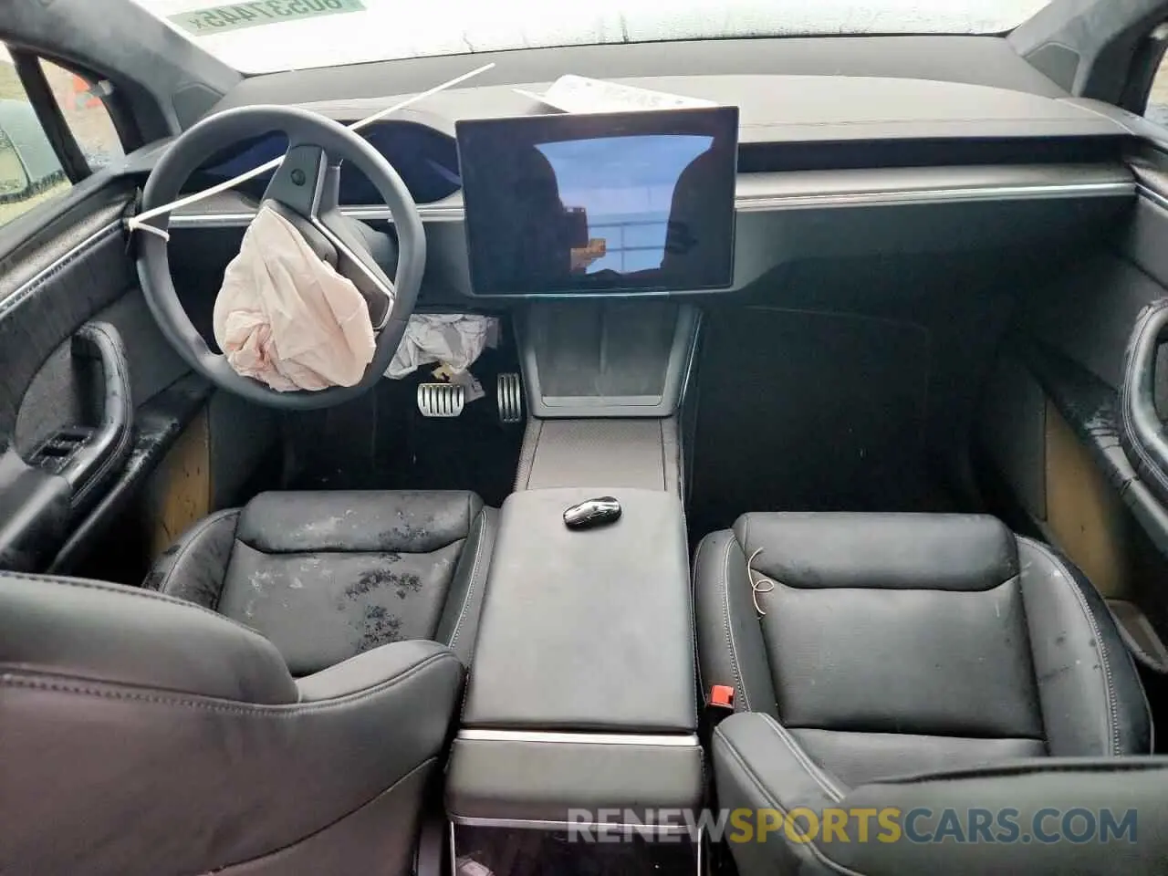 8 Photograph of a damaged car 7SAXCBE66SF463136 TESLA MODEL X 2025