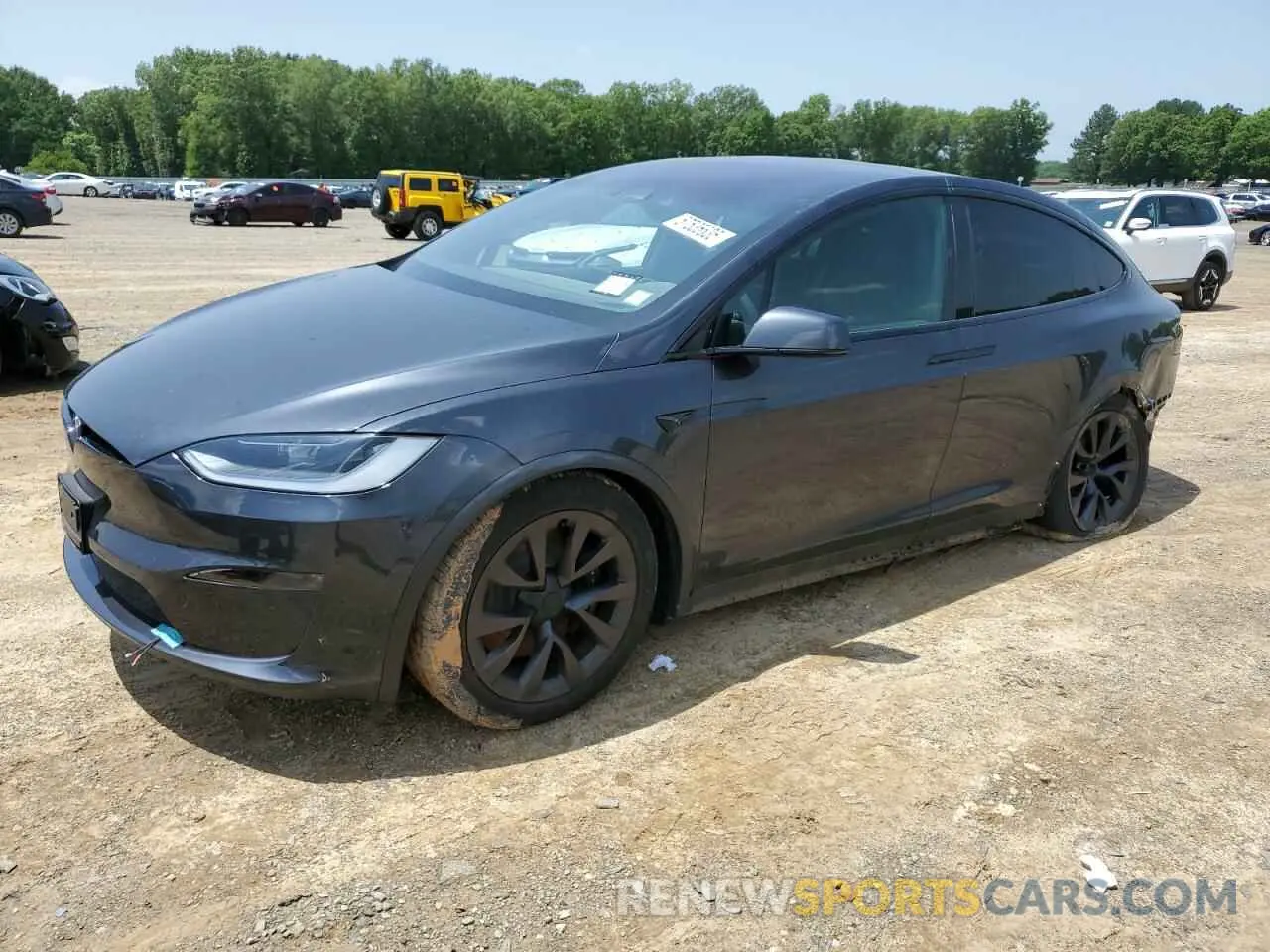 1 Photograph of a damaged car 7SAXCDE51SF464598 TESLA MODEL X 2025