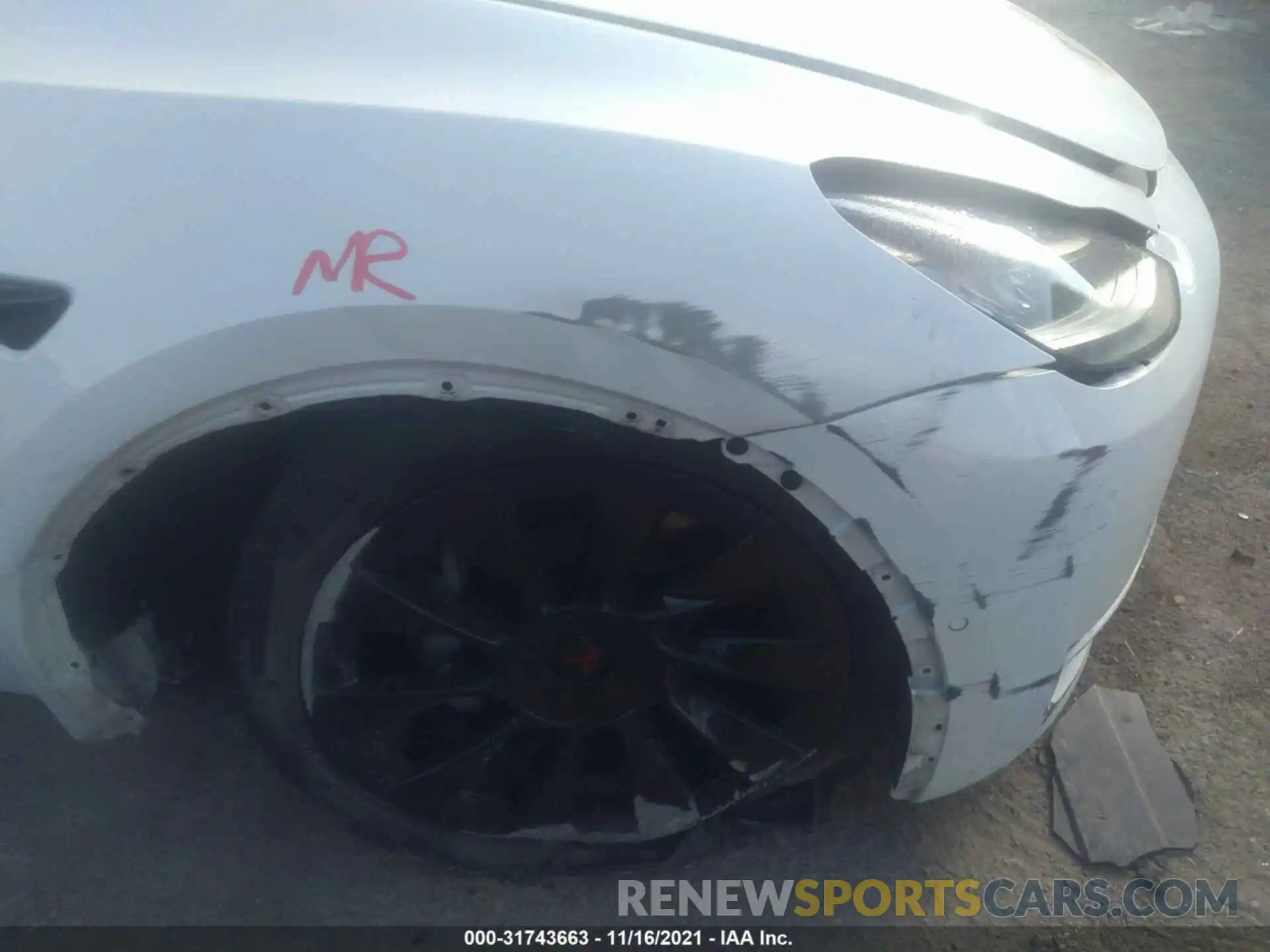 14 Photograph of a damaged car 5YJYGDEE0LF012813 TESLA MODEL Y 2020