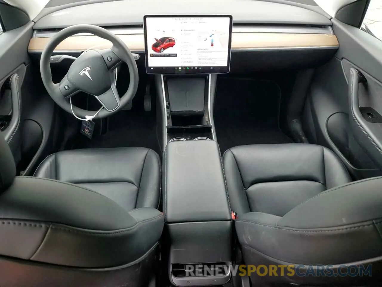 8 Photograph of a damaged car 5YJYGDEE0LF015324 TESLA MODEL Y 2020