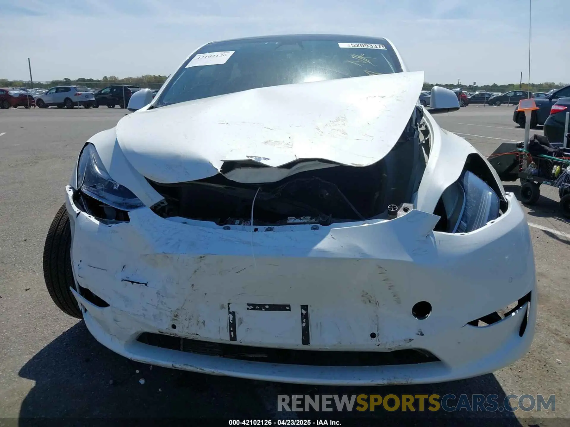 12 Photograph of a damaged car 5YJYGDEE0LF047030 TESLA MODEL Y 2020