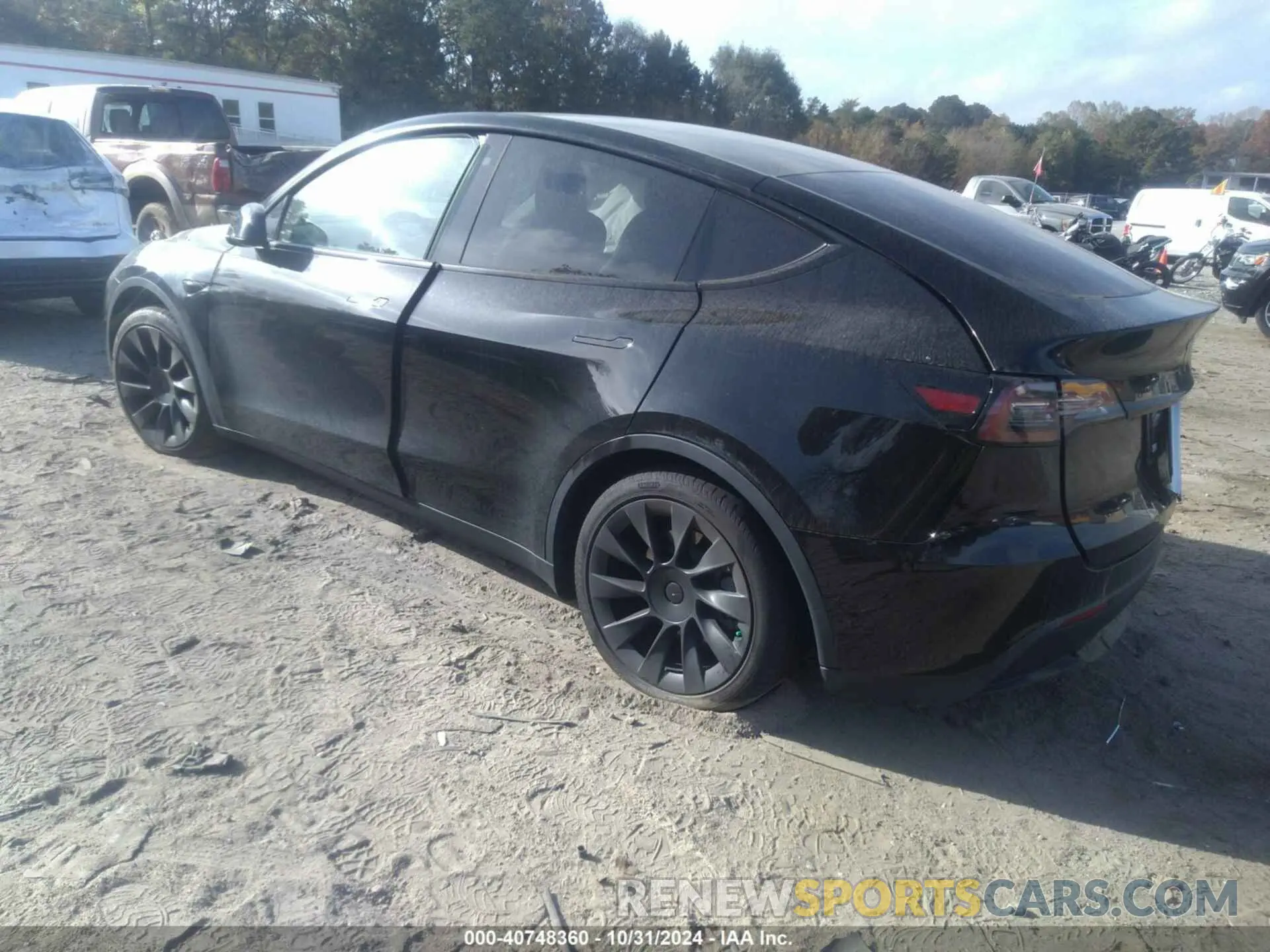 3 Photograph of a damaged car 5YJYGDEE1LF025442 TESLA MODEL Y 2020