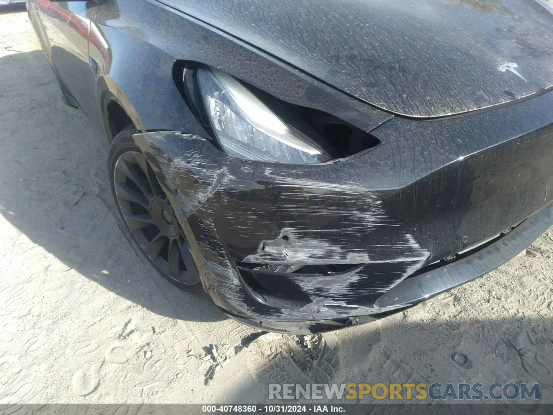 6 Photograph of a damaged car 5YJYGDEE1LF025442 TESLA MODEL Y 2020