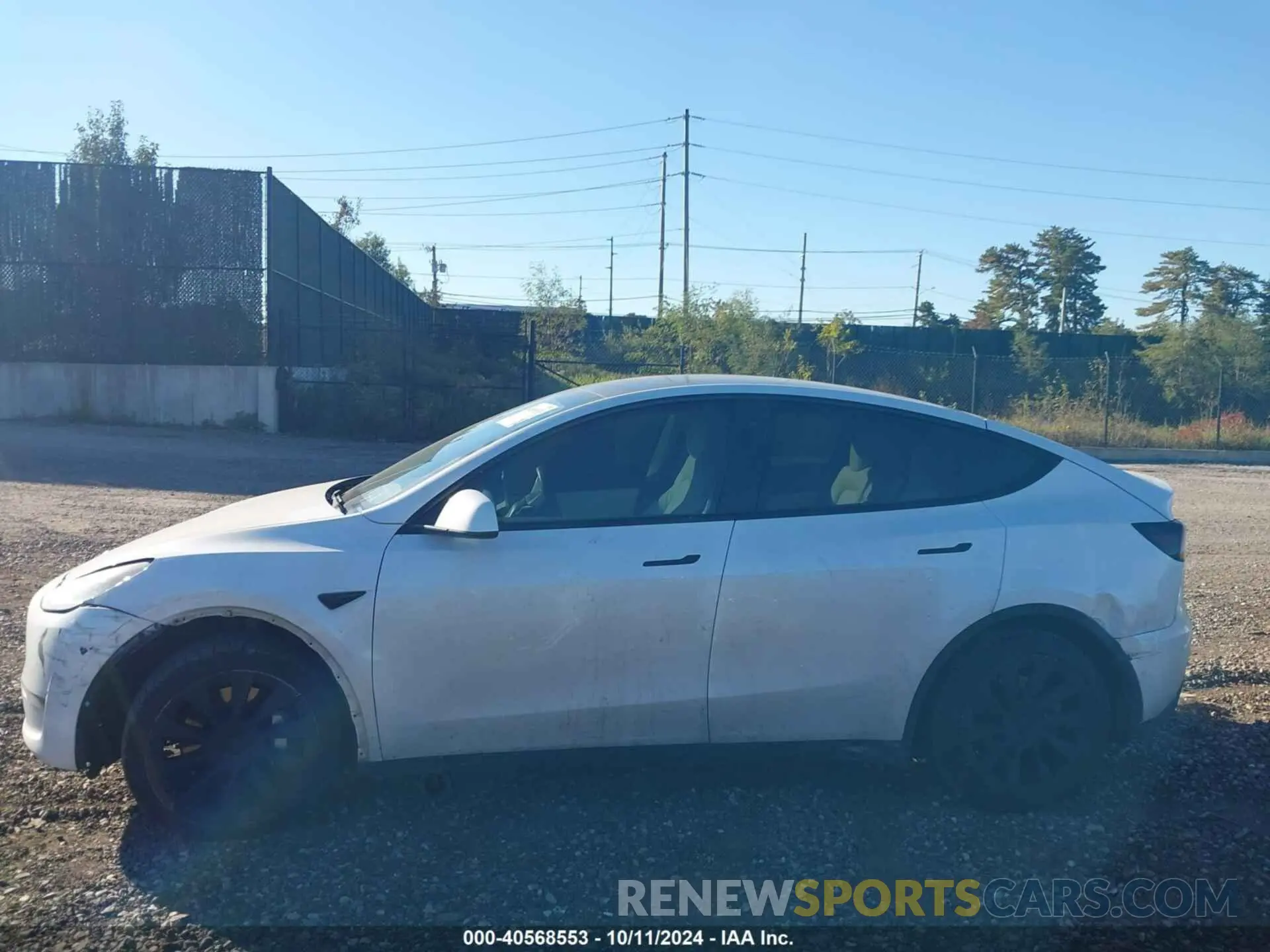 14 Photograph of a damaged car 5YJYGDEE1LF040491 TESLA MODEL Y 2020