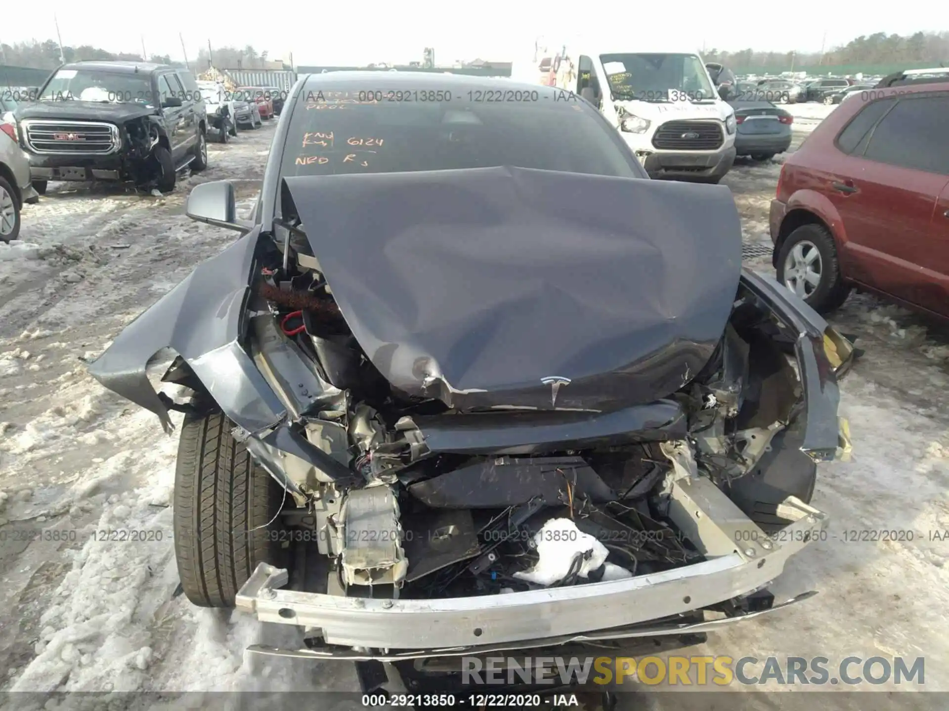 6 Photograph of a damaged car 5YJYGDEE2LF006835 TESLA MODEL Y 2020