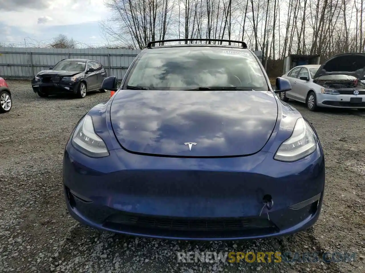 5 Photograph of a damaged car 5YJYGDEE2LF013431 TESLA MODEL Y 2020