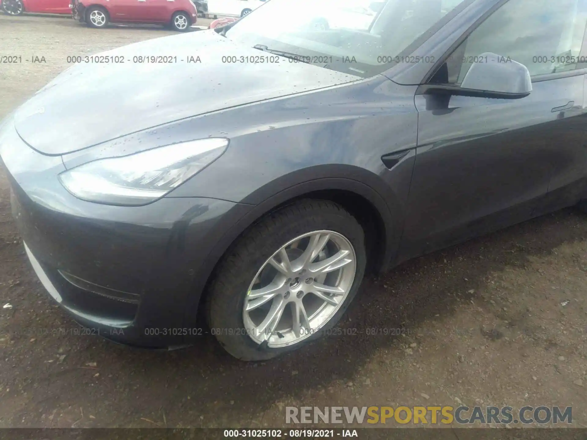 6 Photograph of a damaged car 5YJYGDEE2LF015082 TESLA MODEL Y 2020