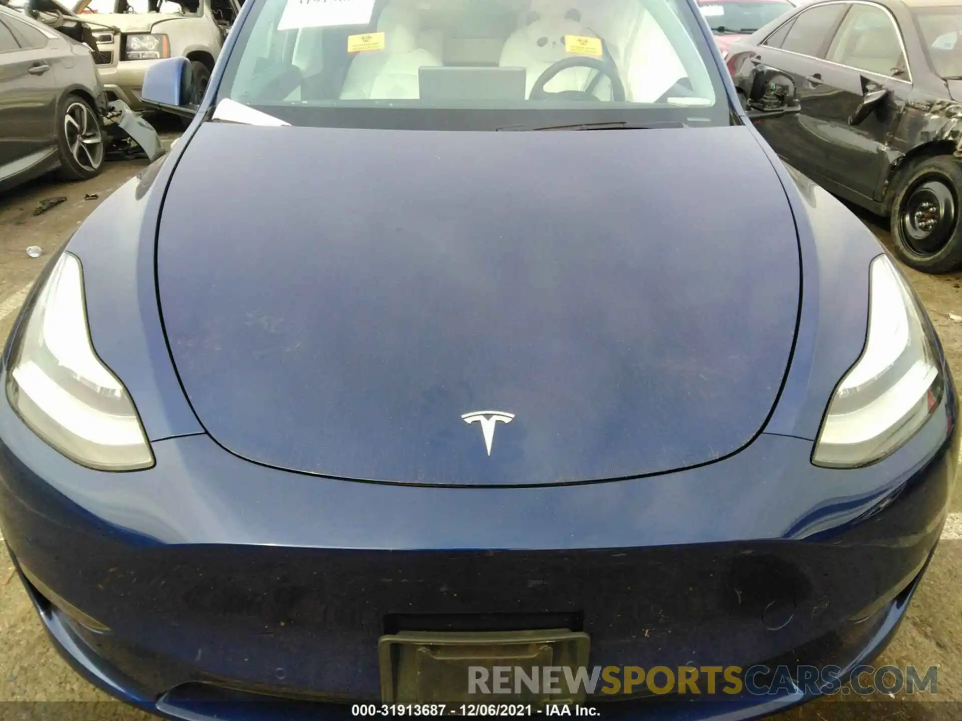 10 Photograph of a damaged car 5YJYGDEE2LF023750 TESLA MODEL Y 2020