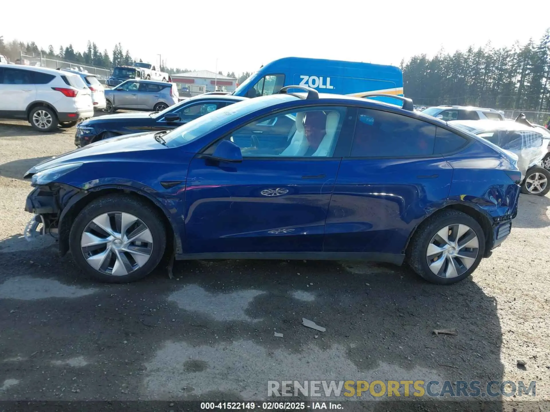 15 Photograph of a damaged car 5YJYGDEE2LF031136 TESLA MODEL Y 2020