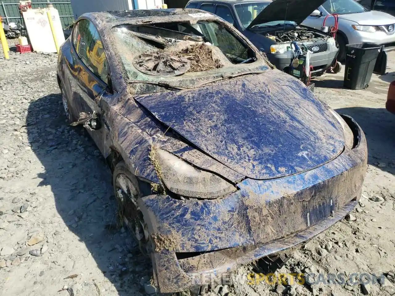 9 Photograph of a damaged car 5YJYGDEE2LF044002 TESLA MODEL Y 2020