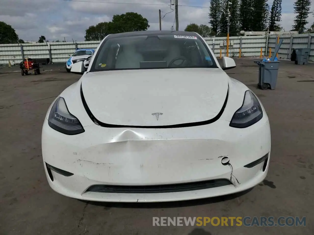 5 Photograph of a damaged car 5YJYGDEE2LF049815 TESLA MODEL Y 2020