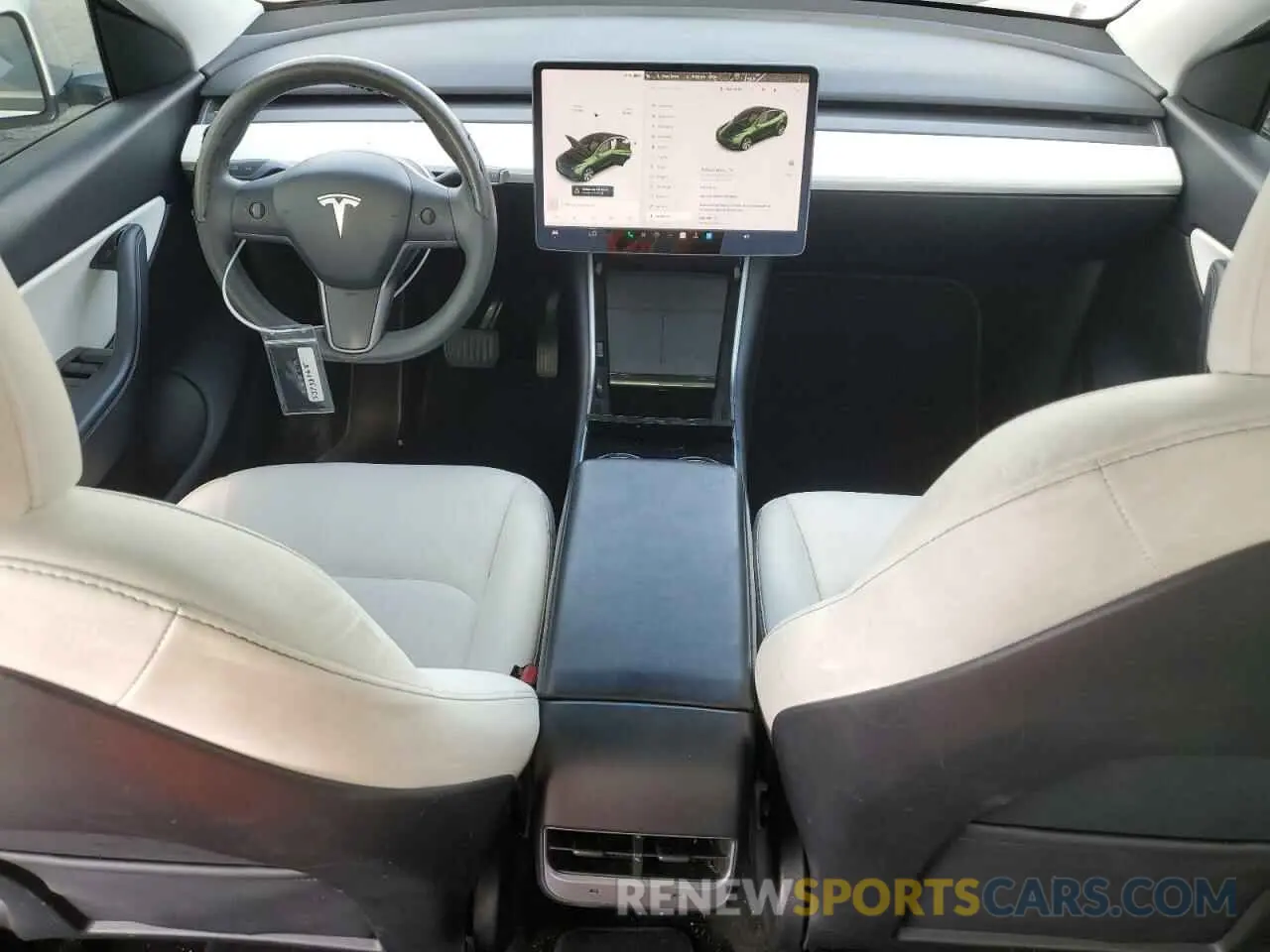 8 Photograph of a damaged car 5YJYGDEE2LF049815 TESLA MODEL Y 2020