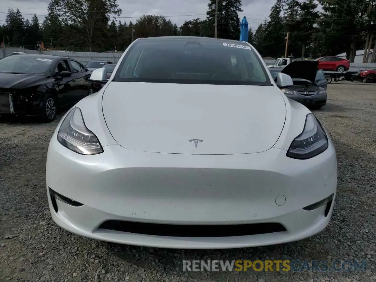 5 Photograph of a damaged car 5YJYGDEE2LF050558 TESLA MODEL Y 2020