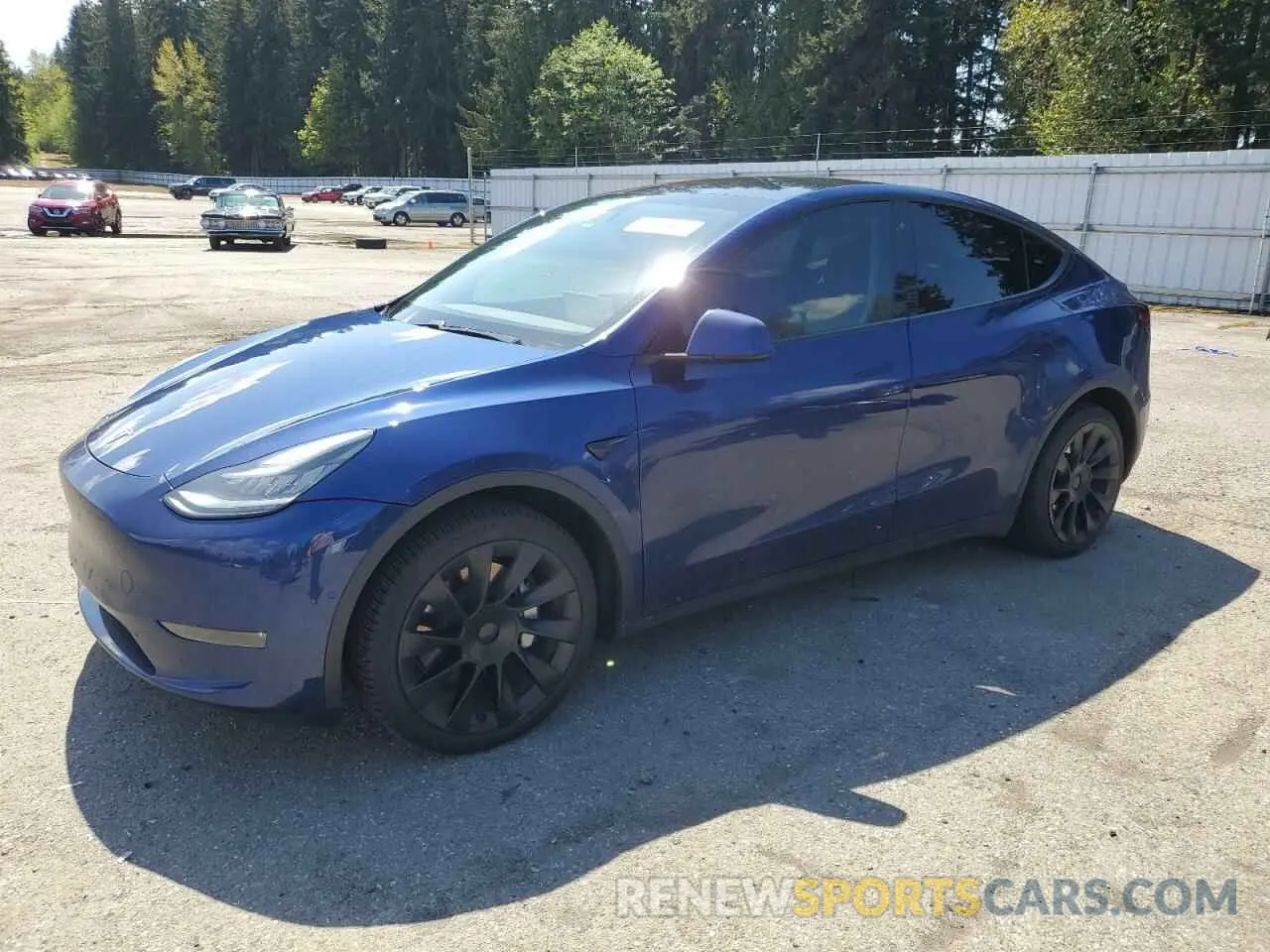 1 Photograph of a damaged car 5YJYGDEE3LF008304 TESLA MODEL Y 2020