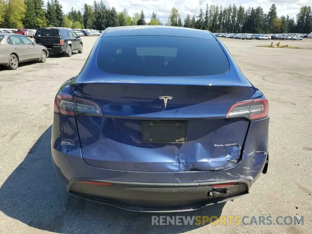 6 Photograph of a damaged car 5YJYGDEE3LF008304 TESLA MODEL Y 2020