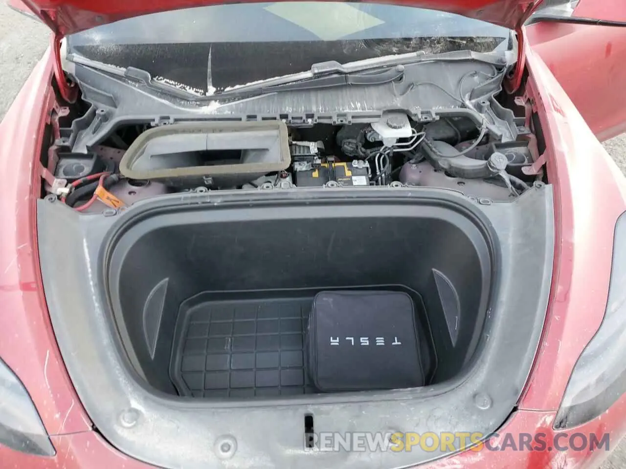 12 Photograph of a damaged car 5YJYGDEE3LF011297 TESLA MODEL Y 2020