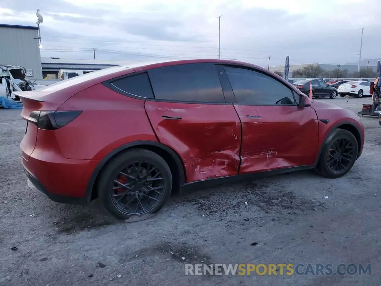3 Photograph of a damaged car 5YJYGDEE3LF011297 TESLA MODEL Y 2020