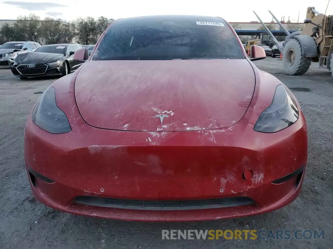 5 Photograph of a damaged car 5YJYGDEE3LF011297 TESLA MODEL Y 2020