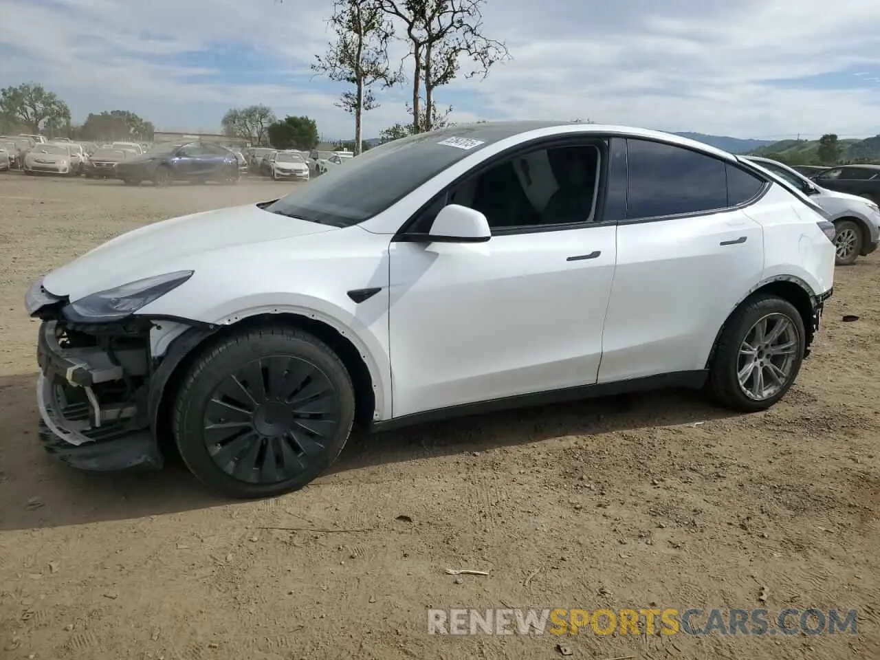 1 Photograph of a damaged car 5YJYGDEE3LF019660 TESLA MODEL Y 2020