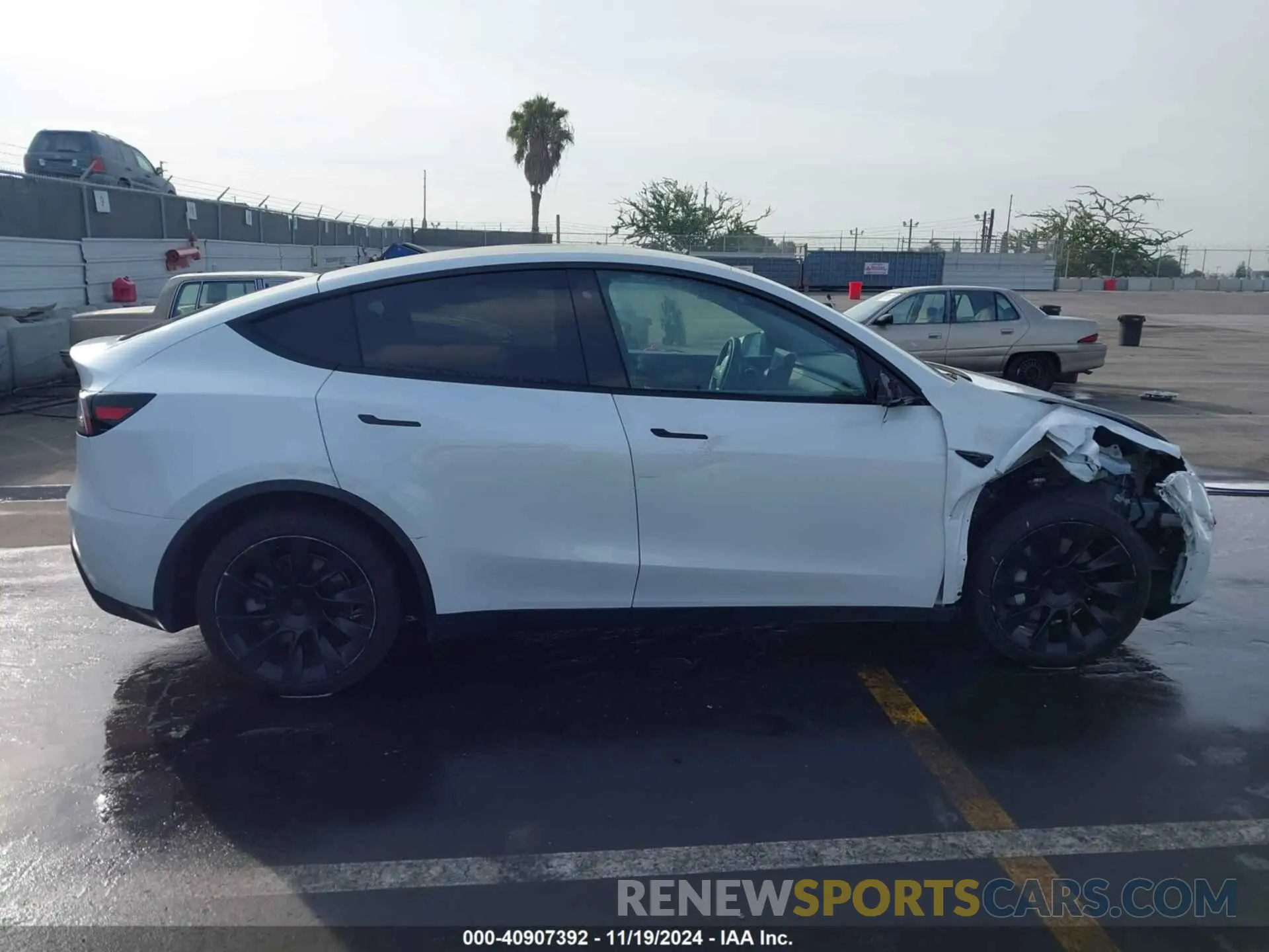 12 Photograph of a damaged car 5YJYGDEE3LF033283 TESLA MODEL Y 2020