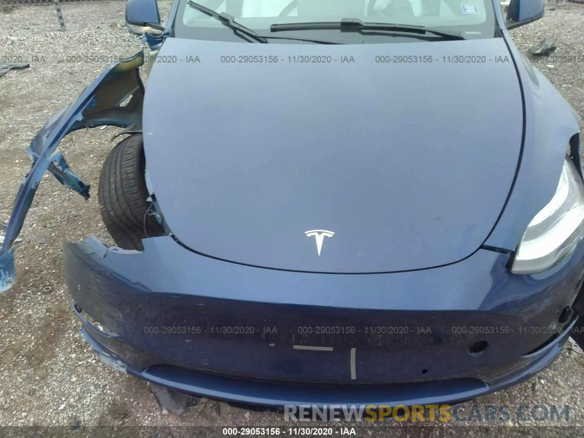 10 Photograph of a damaged car 5YJYGDEE3LF037589 TESLA MODEL Y 2020