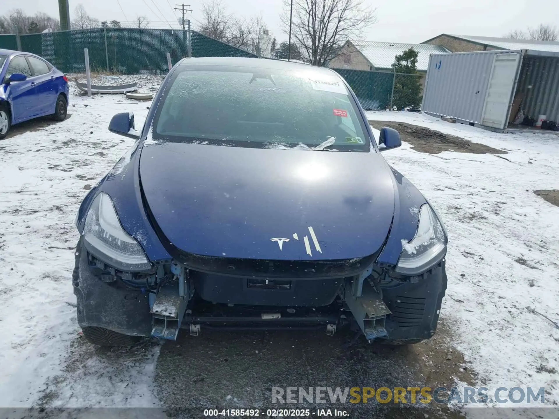 13 Photograph of a damaged car 5YJYGDEE3LF038578 TESLA MODEL Y 2020