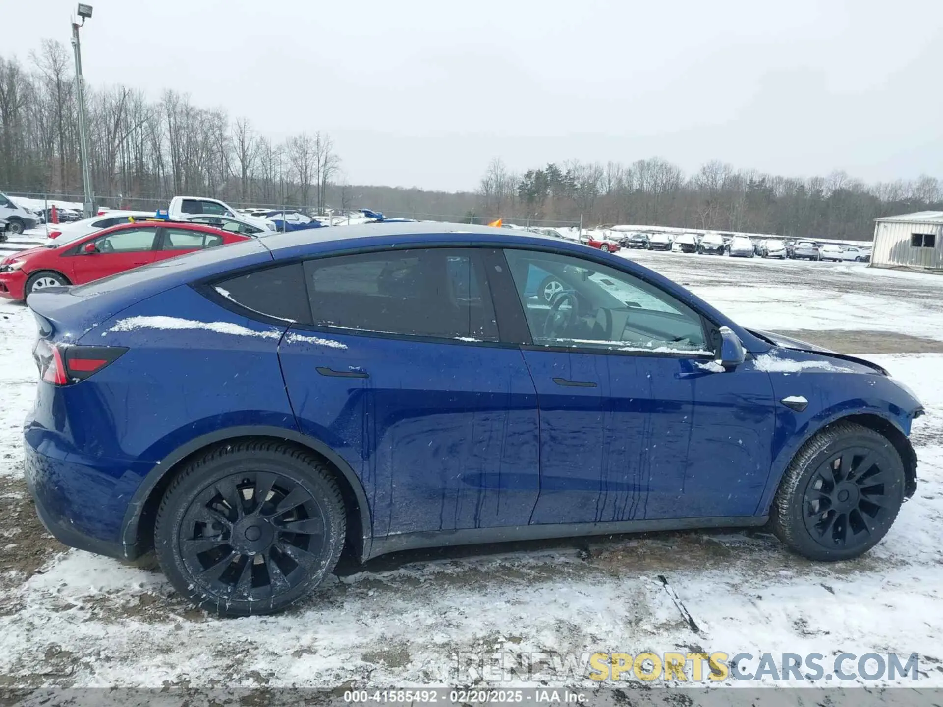 14 Photograph of a damaged car 5YJYGDEE3LF038578 TESLA MODEL Y 2020