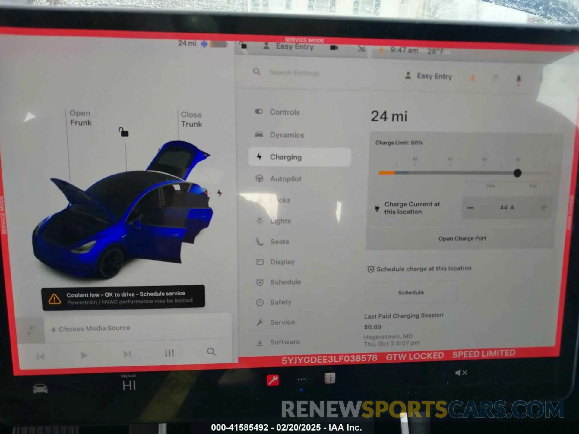 18 Photograph of a damaged car 5YJYGDEE3LF038578 TESLA MODEL Y 2020