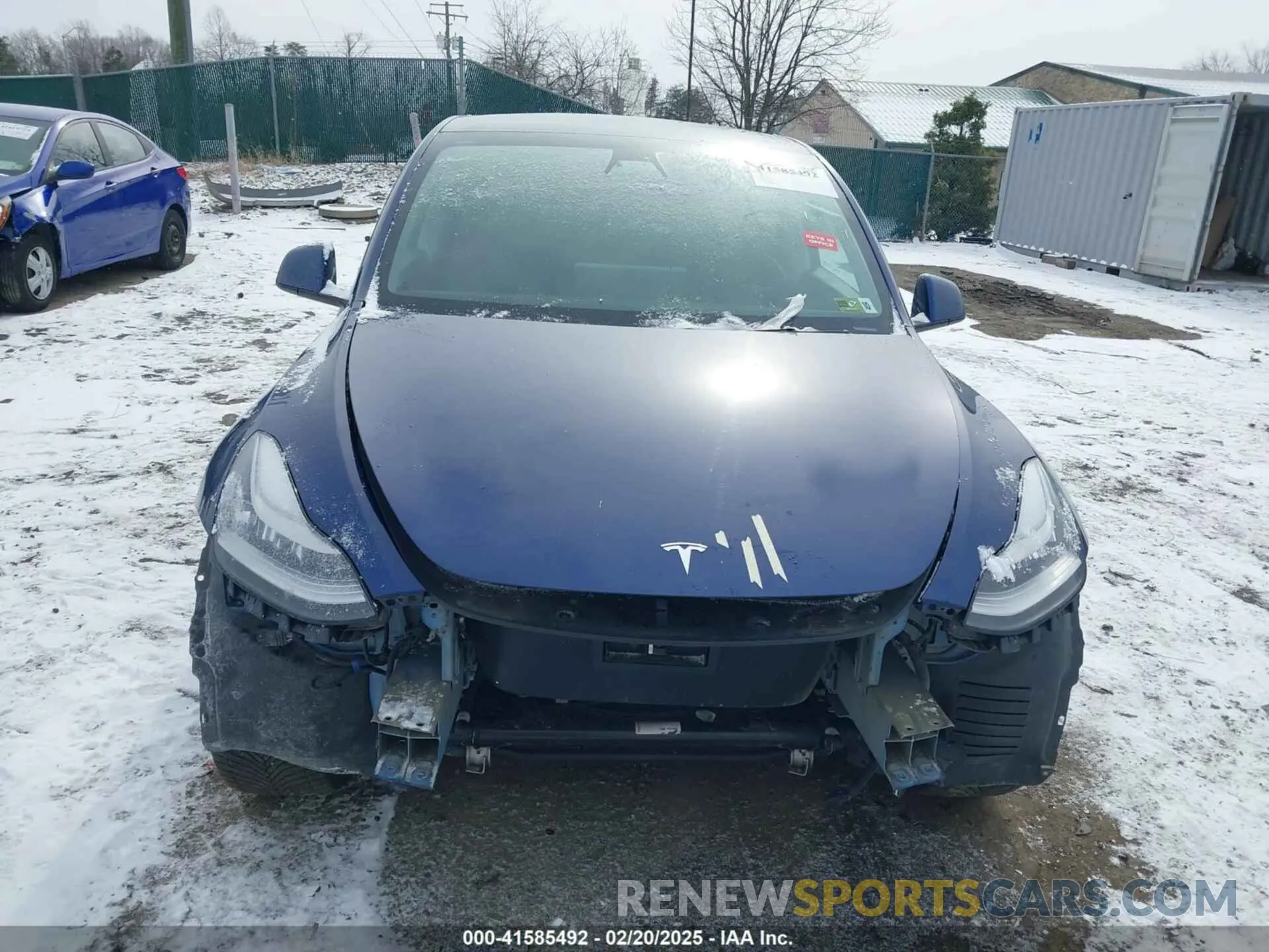 6 Photograph of a damaged car 5YJYGDEE3LF038578 TESLA MODEL Y 2020