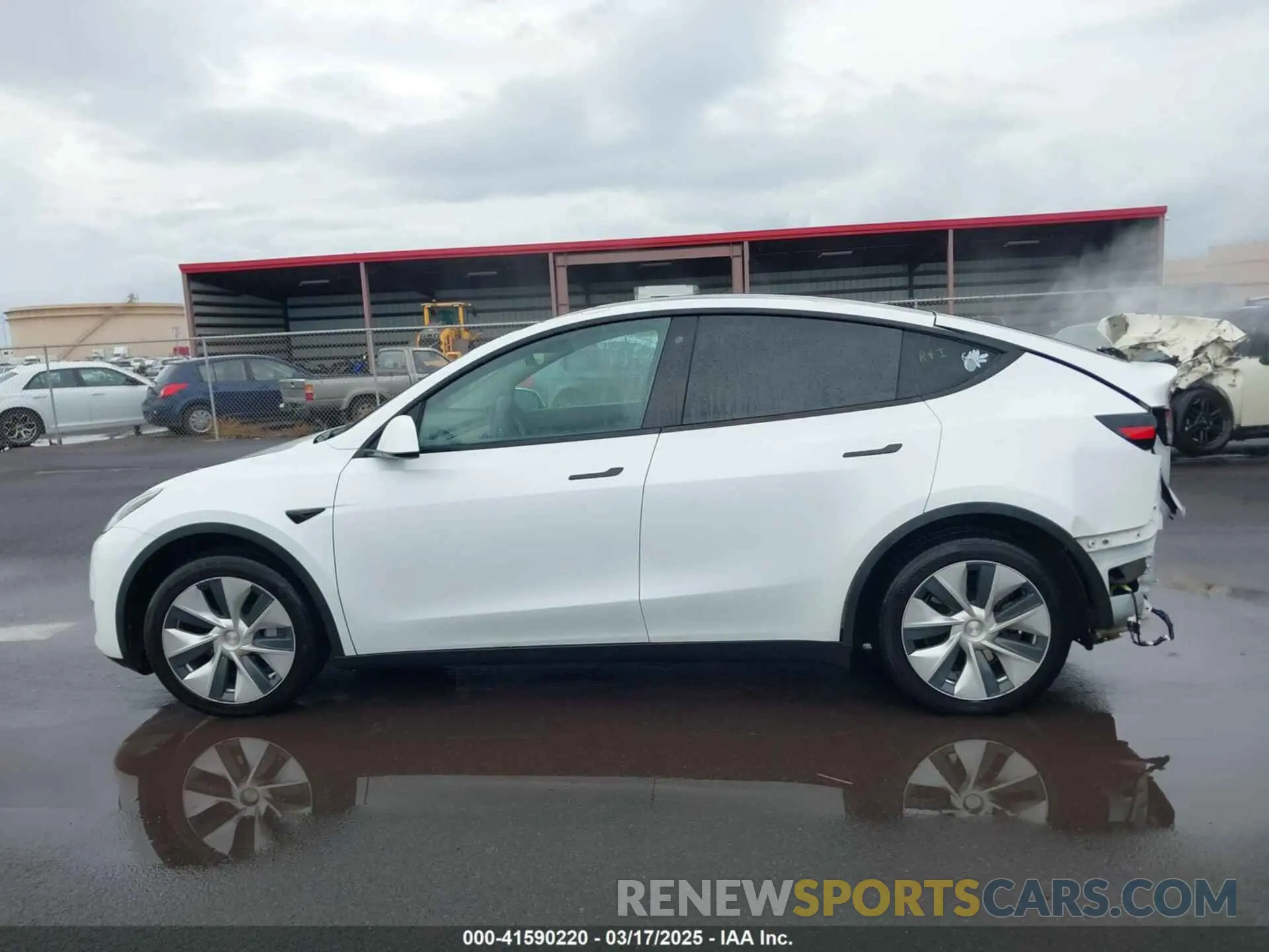 15 Photograph of a damaged car 5YJYGDEE3LF043800 TESLA MODEL Y 2020
