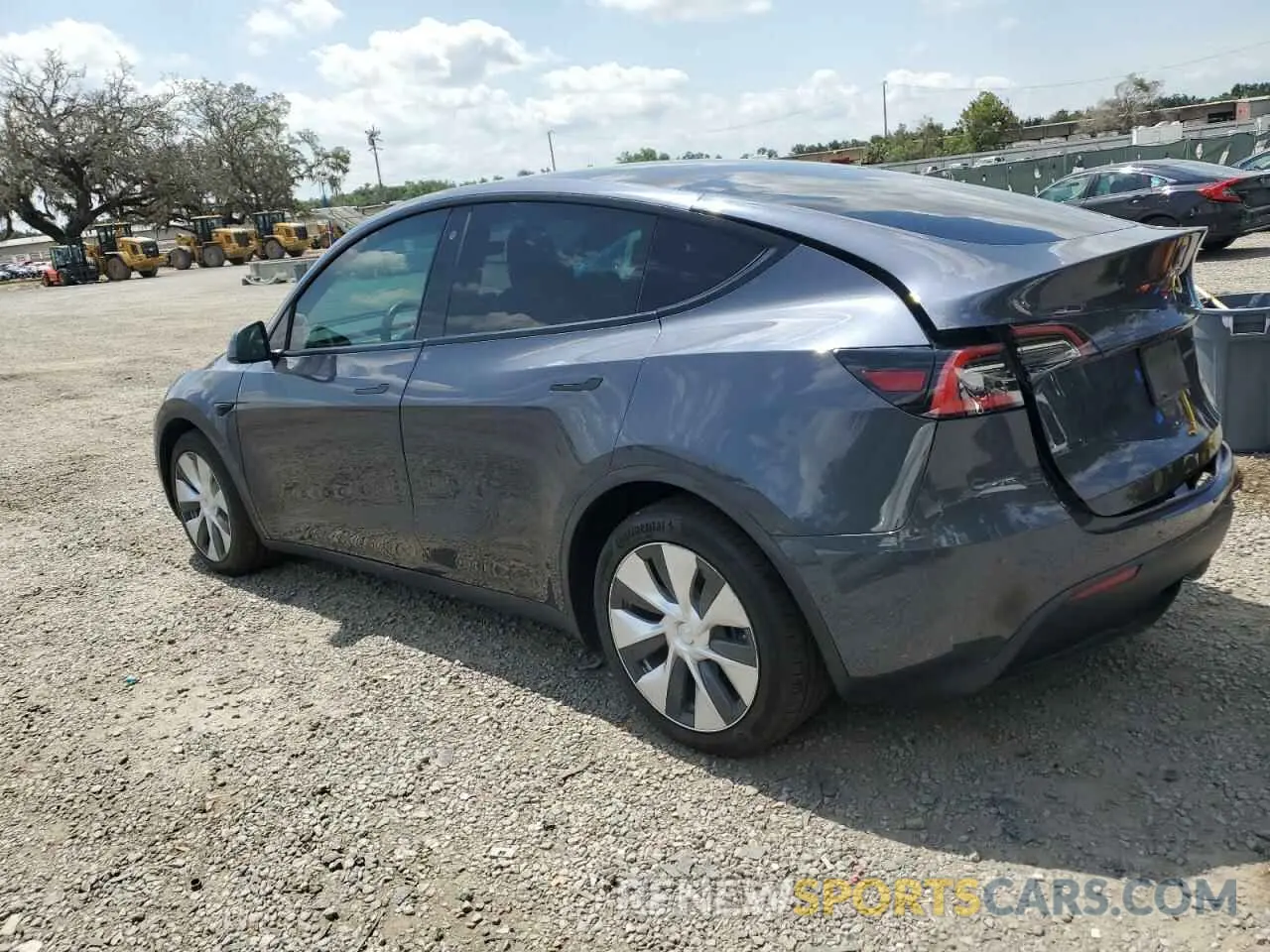 2 Photograph of a damaged car 5YJYGDEE3LF044056 TESLA MODEL Y 2020