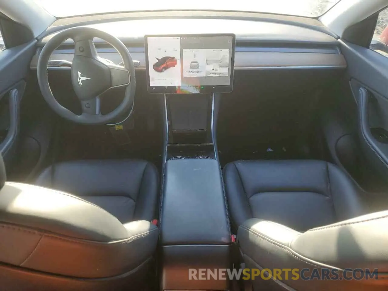 8 Photograph of a damaged car 5YJYGDEE3LF047460 TESLA MODEL Y 2020
