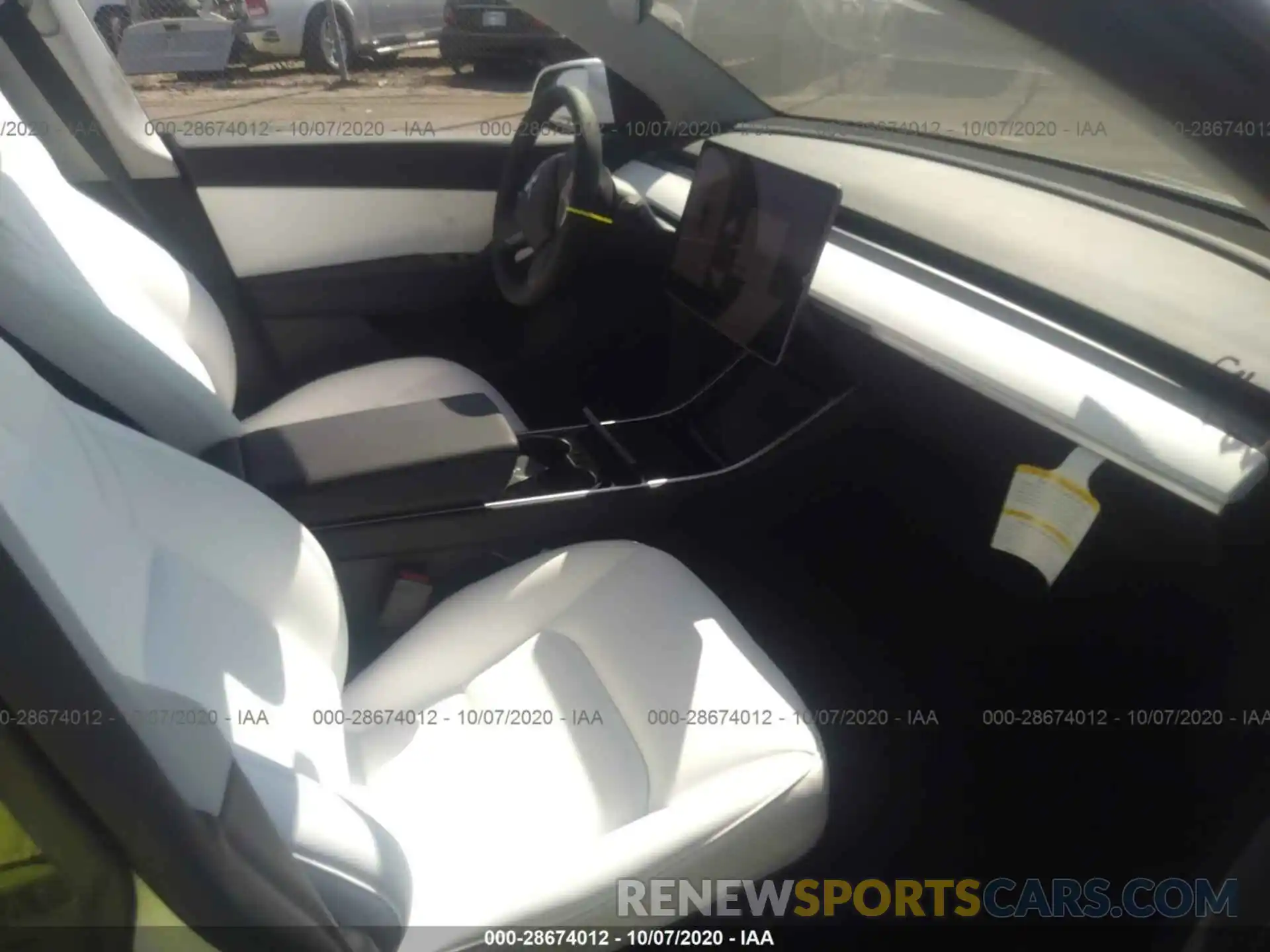 5 Photograph of a damaged car 5YJYGDEE3LF052626 TESLA MODEL Y 2020