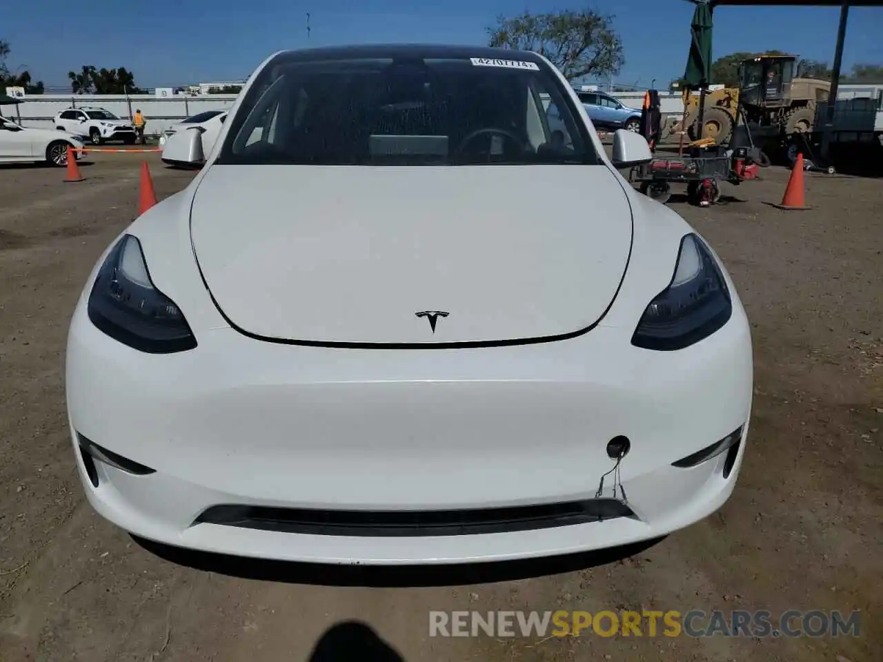 5 Photograph of a damaged car 5YJYGDEE3LF054604 TESLA MODEL Y 2020