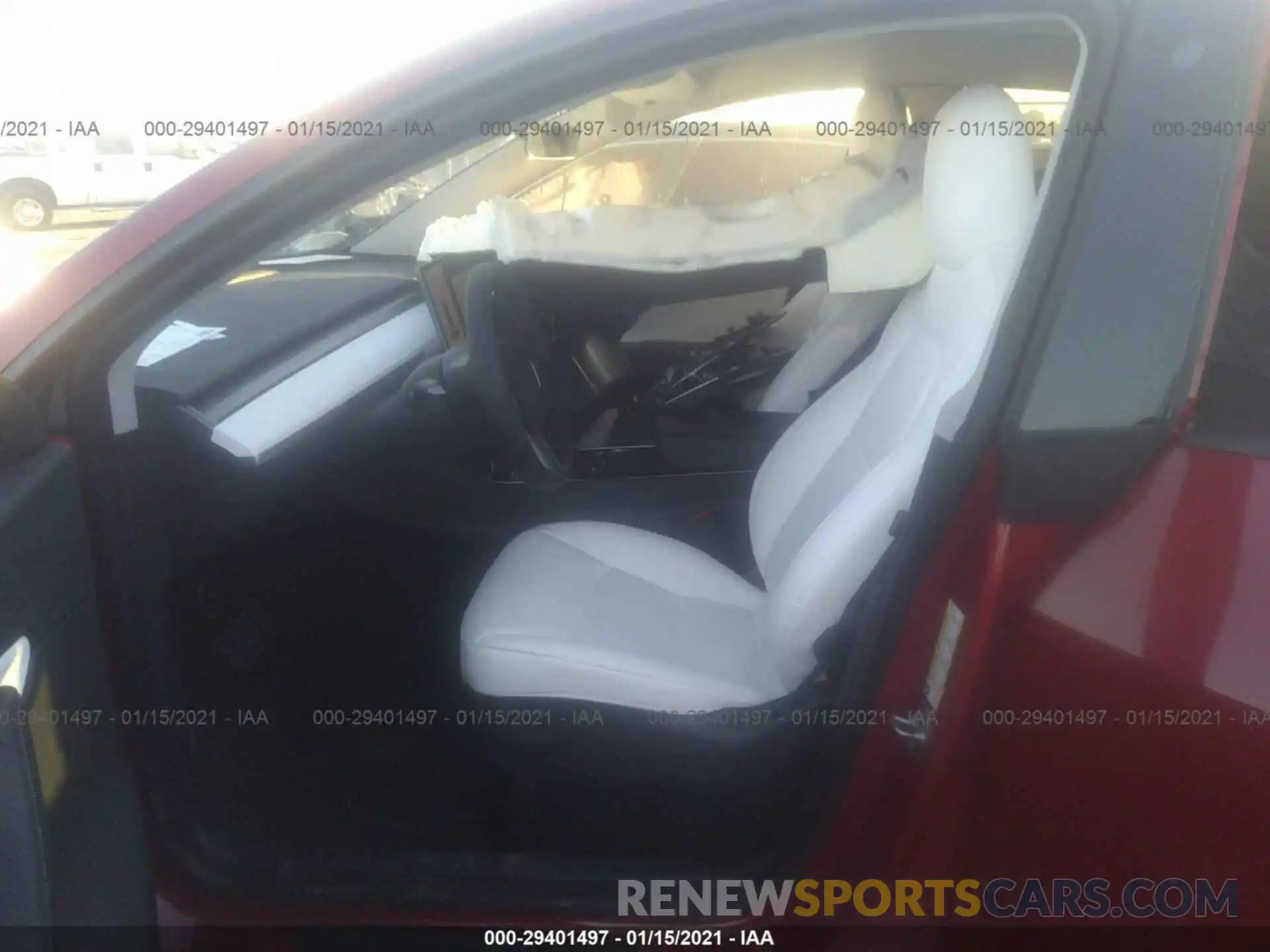 5 Photograph of a damaged car 5YJYGDEE3LF057079 TESLA MODEL Y 2020