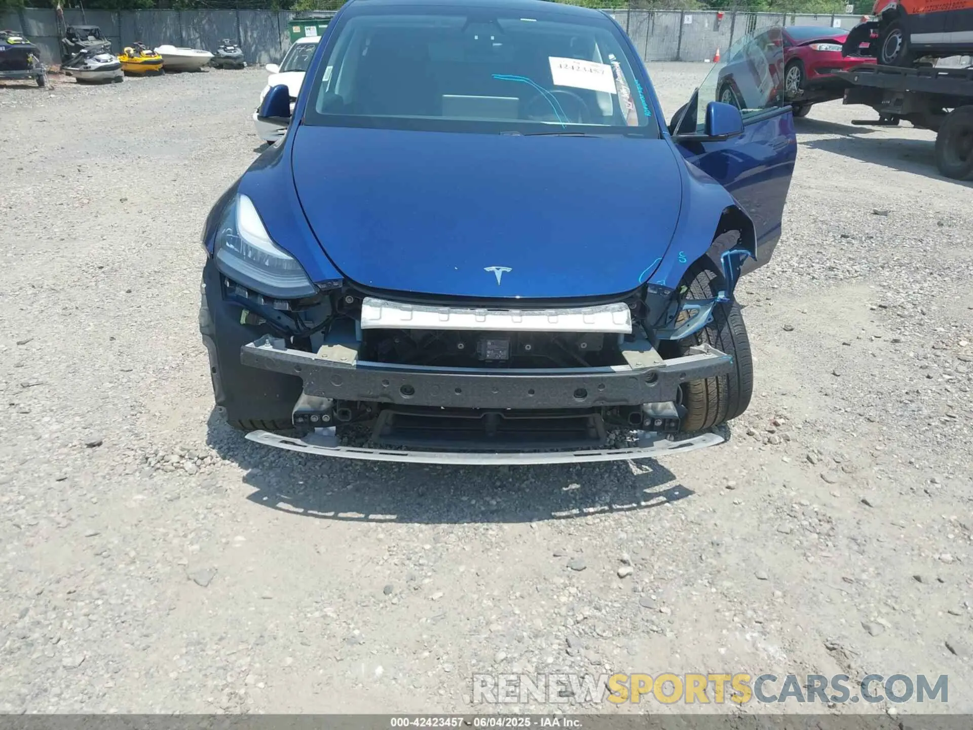6 Photograph of a damaged car 5YJYGDEE4LF006867 TESLA MODEL Y 2020