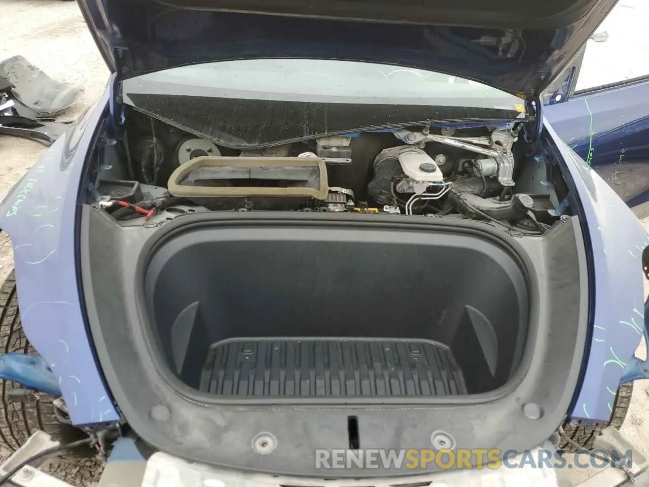12 Photograph of a damaged car 5YJYGDEE4LF016671 TESLA MODEL Y 2020