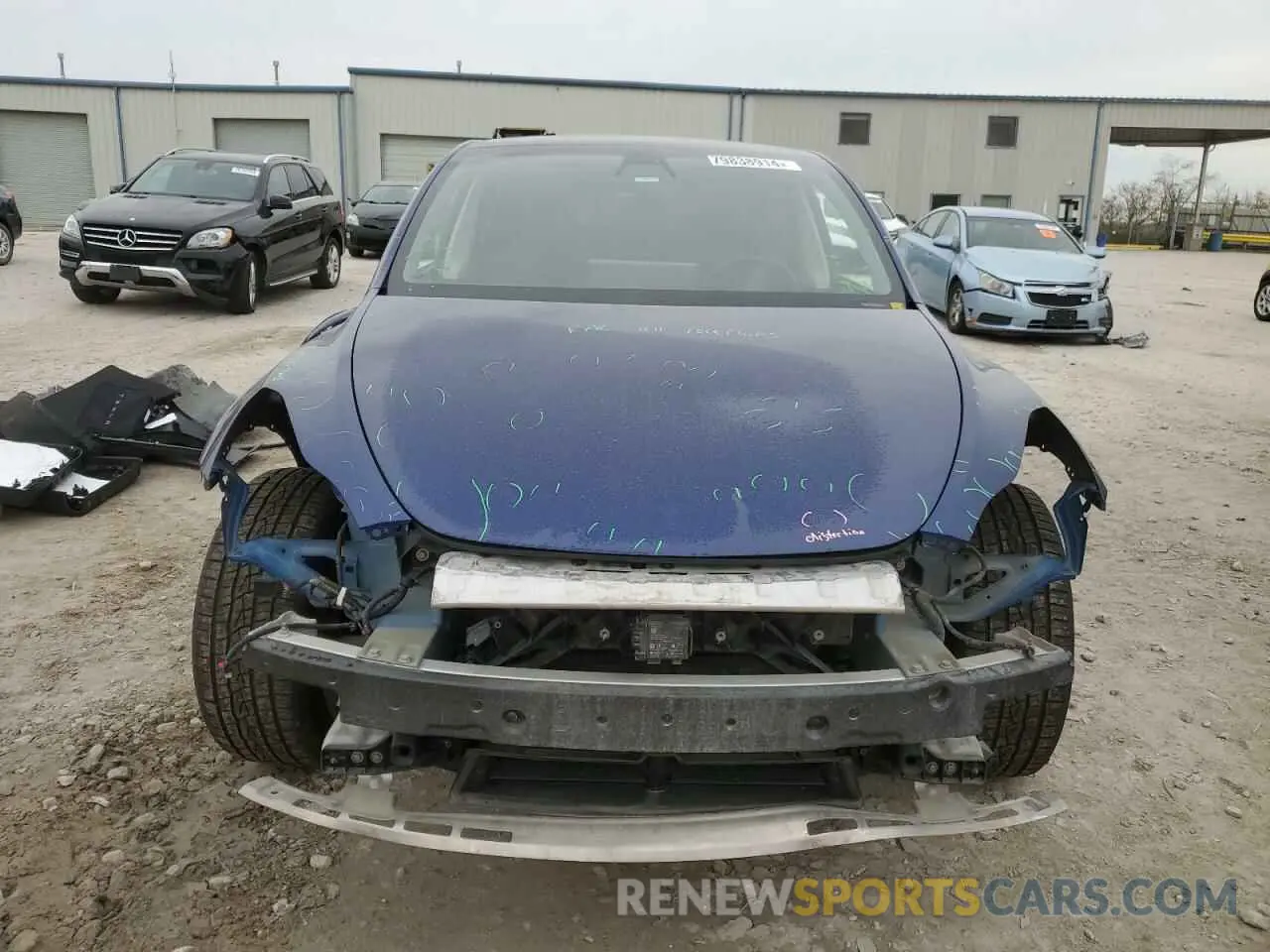 5 Photograph of a damaged car 5YJYGDEE4LF016671 TESLA MODEL Y 2020