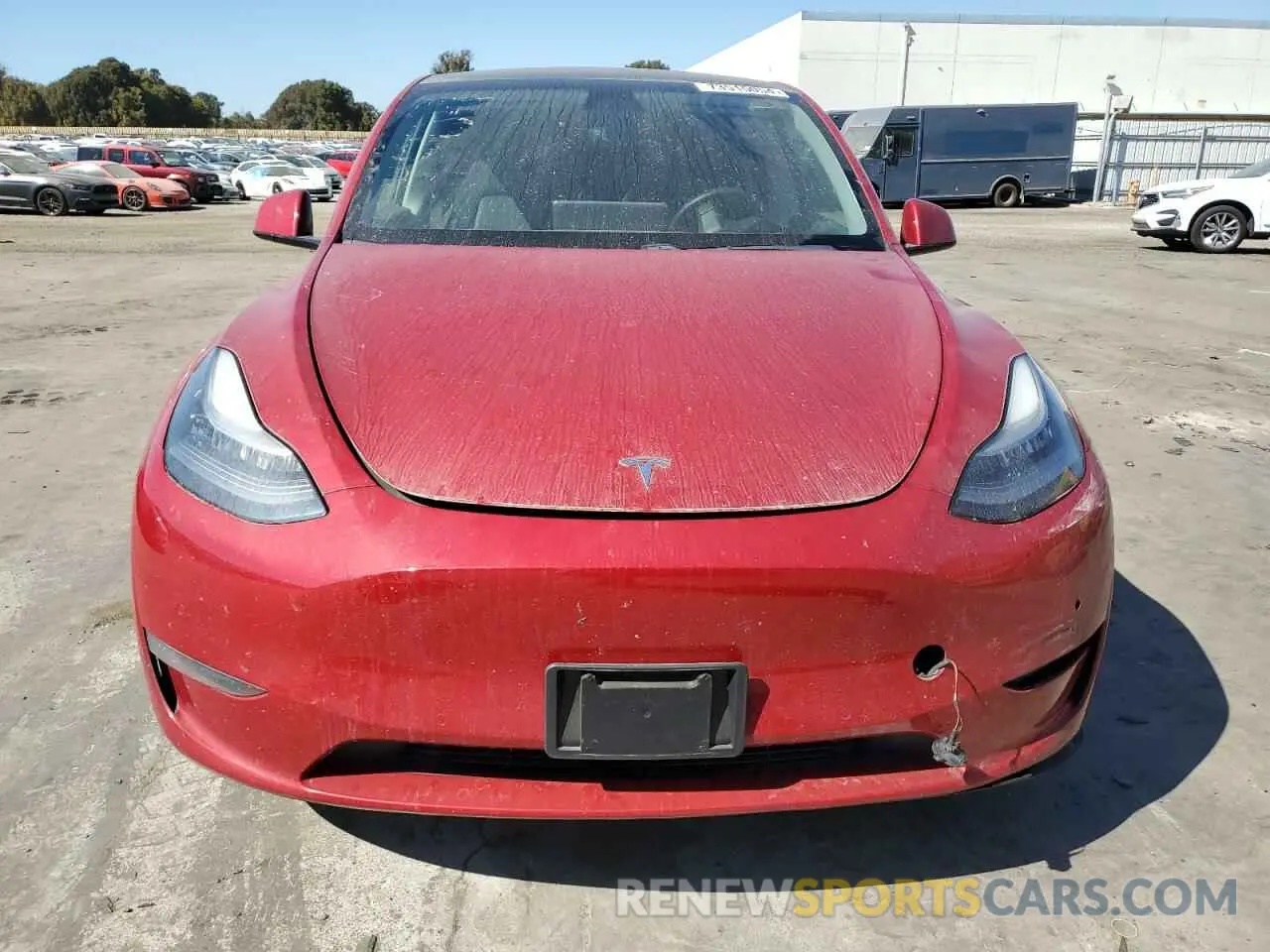 5 Photograph of a damaged car 5YJYGDEE4LF031669 TESLA MODEL Y 2020