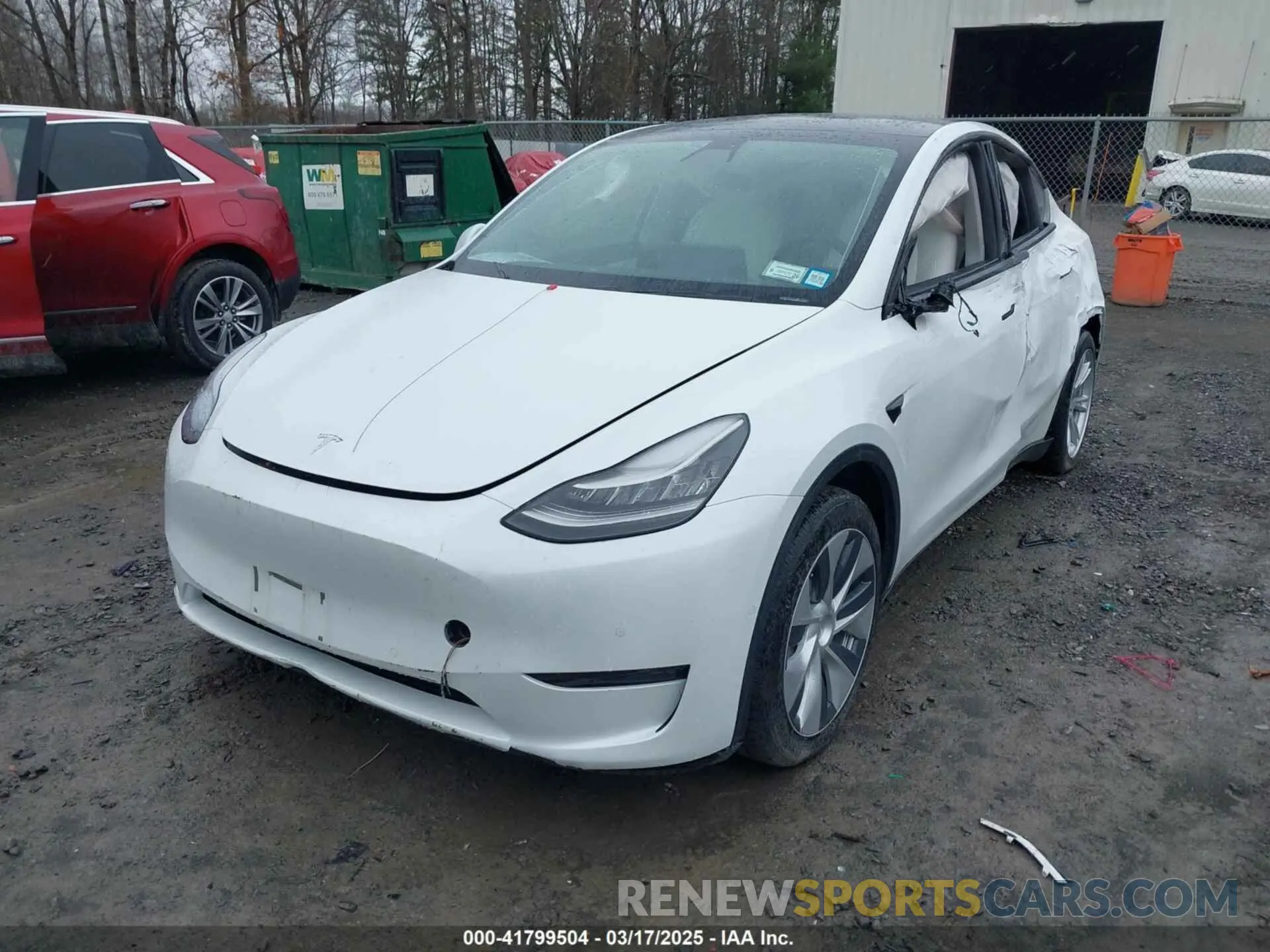 6 Photograph of a damaged car 5YJYGDEE4LF044843 TESLA MODEL Y 2020