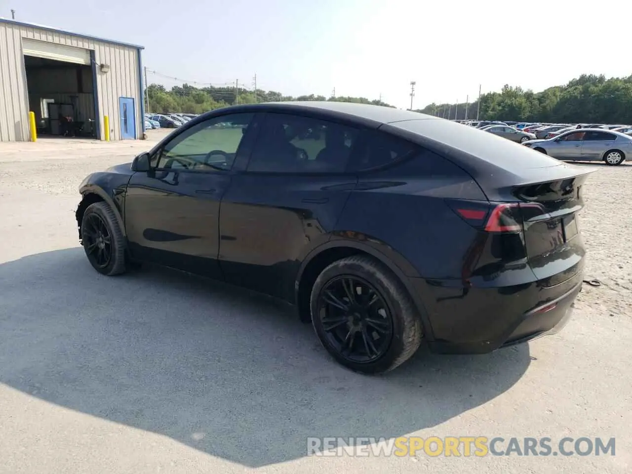 2 Photograph of a damaged car 5YJYGDEE4LF048343 TESLA MODEL Y 2020