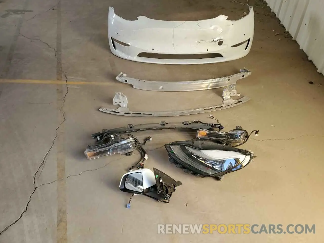 12 Photograph of a damaged car 5YJYGDEE5LF009342 TESLA MODEL Y 2020