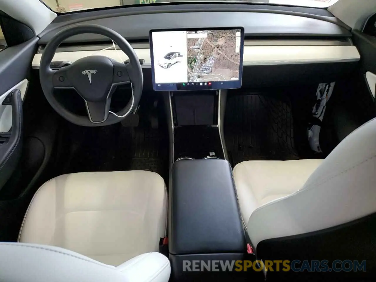 8 Photograph of a damaged car 5YJYGDEE5LF032541 TESLA MODEL Y 2020