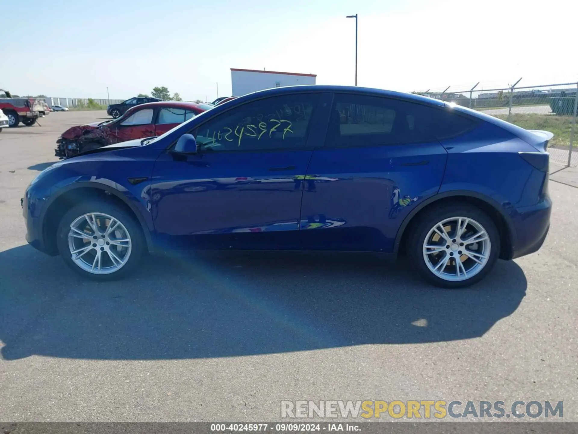 14 Photograph of a damaged car 5YJYGDEE5LF035228 TESLA MODEL Y 2020