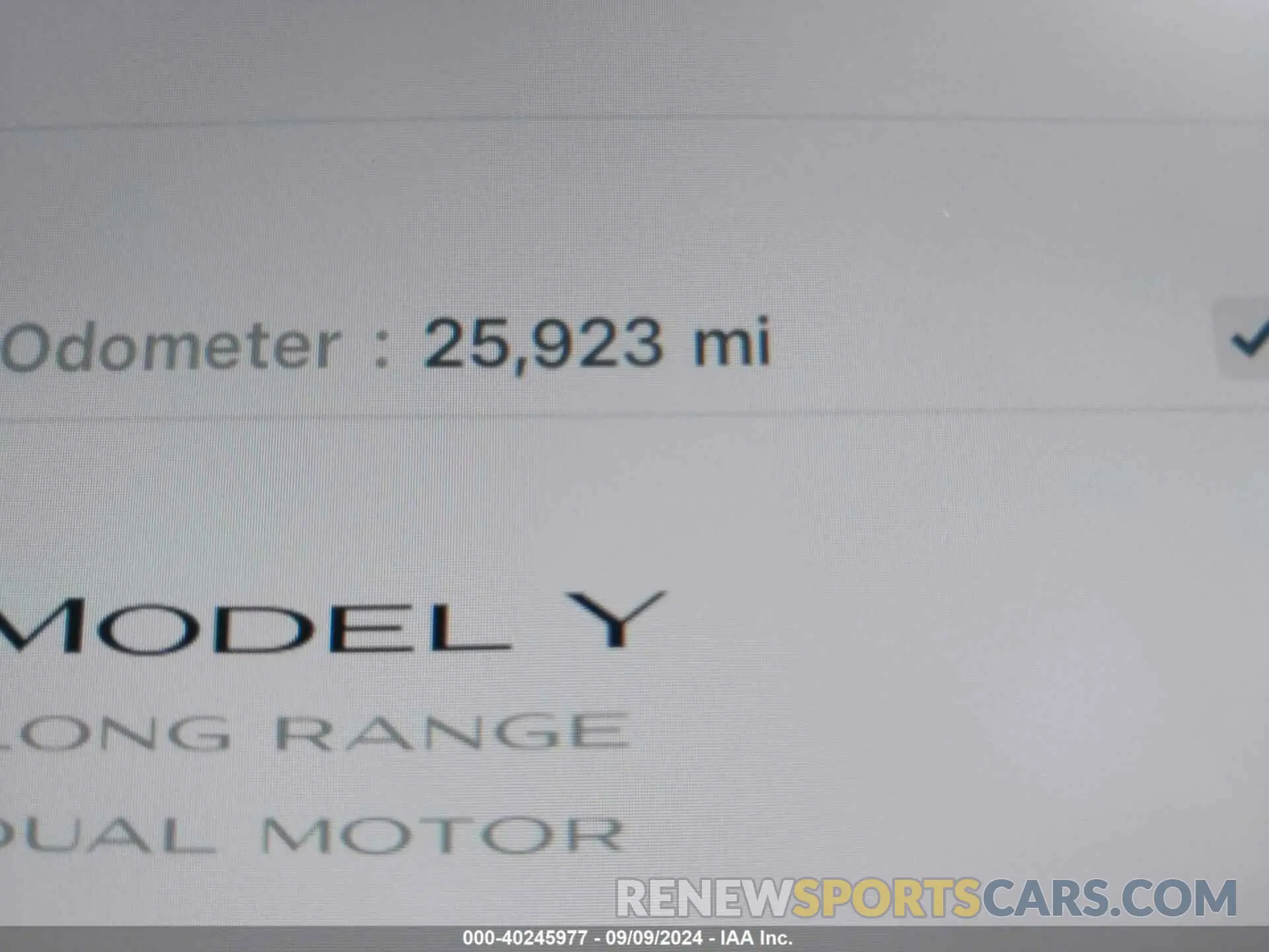 15 Photograph of a damaged car 5YJYGDEE5LF035228 TESLA MODEL Y 2020