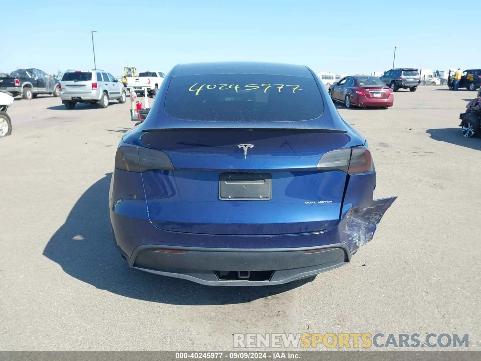 16 Photograph of a damaged car 5YJYGDEE5LF035228 TESLA MODEL Y 2020