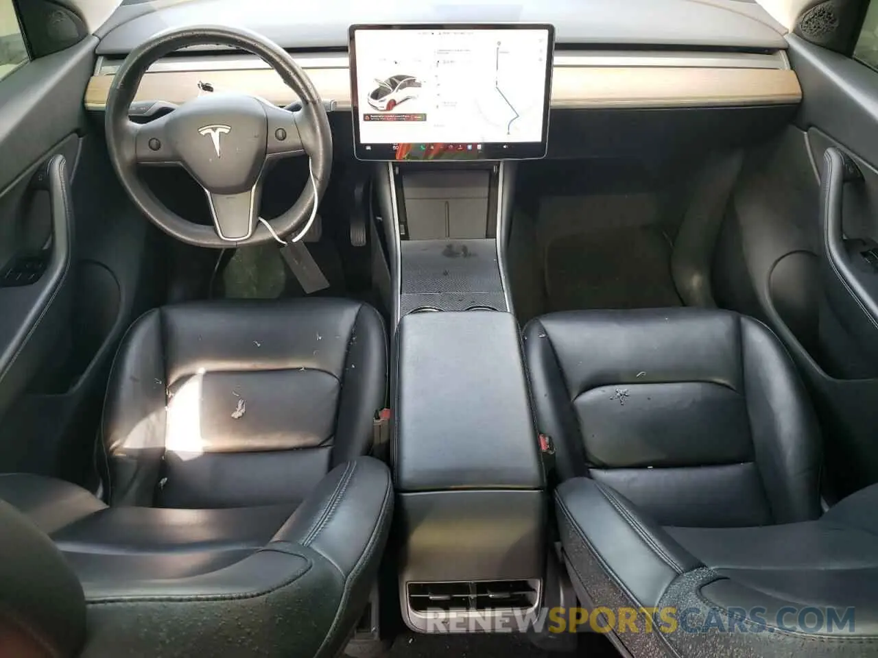 8 Photograph of a damaged car 5YJYGDEE5LF040347 TESLA MODEL Y 2020