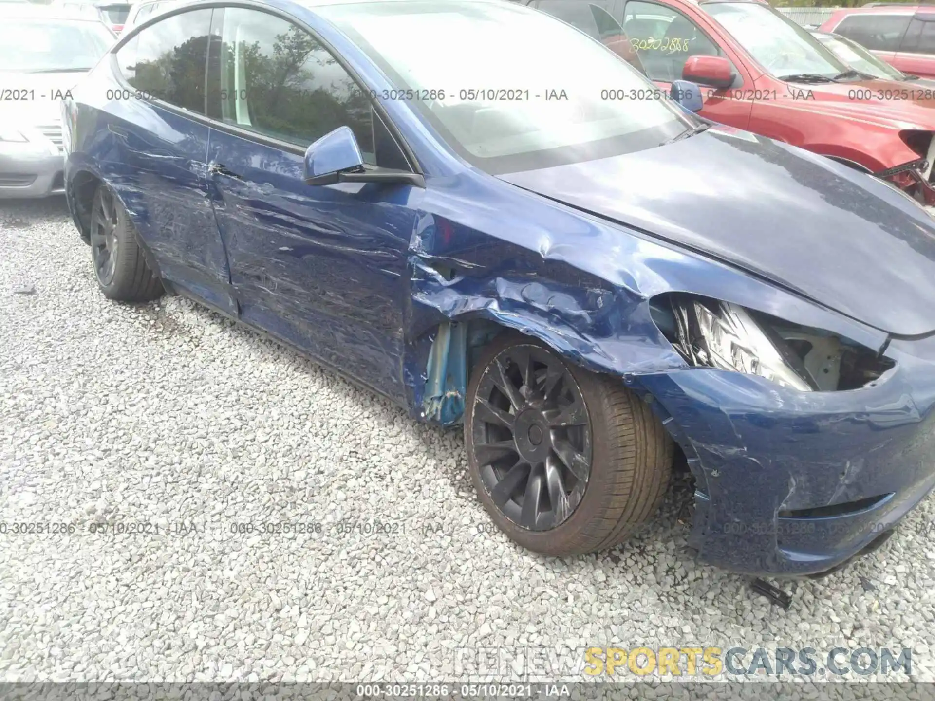 6 Photograph of a damaged car 5YJYGDEE5LF048576 TESLA MODEL Y 2020