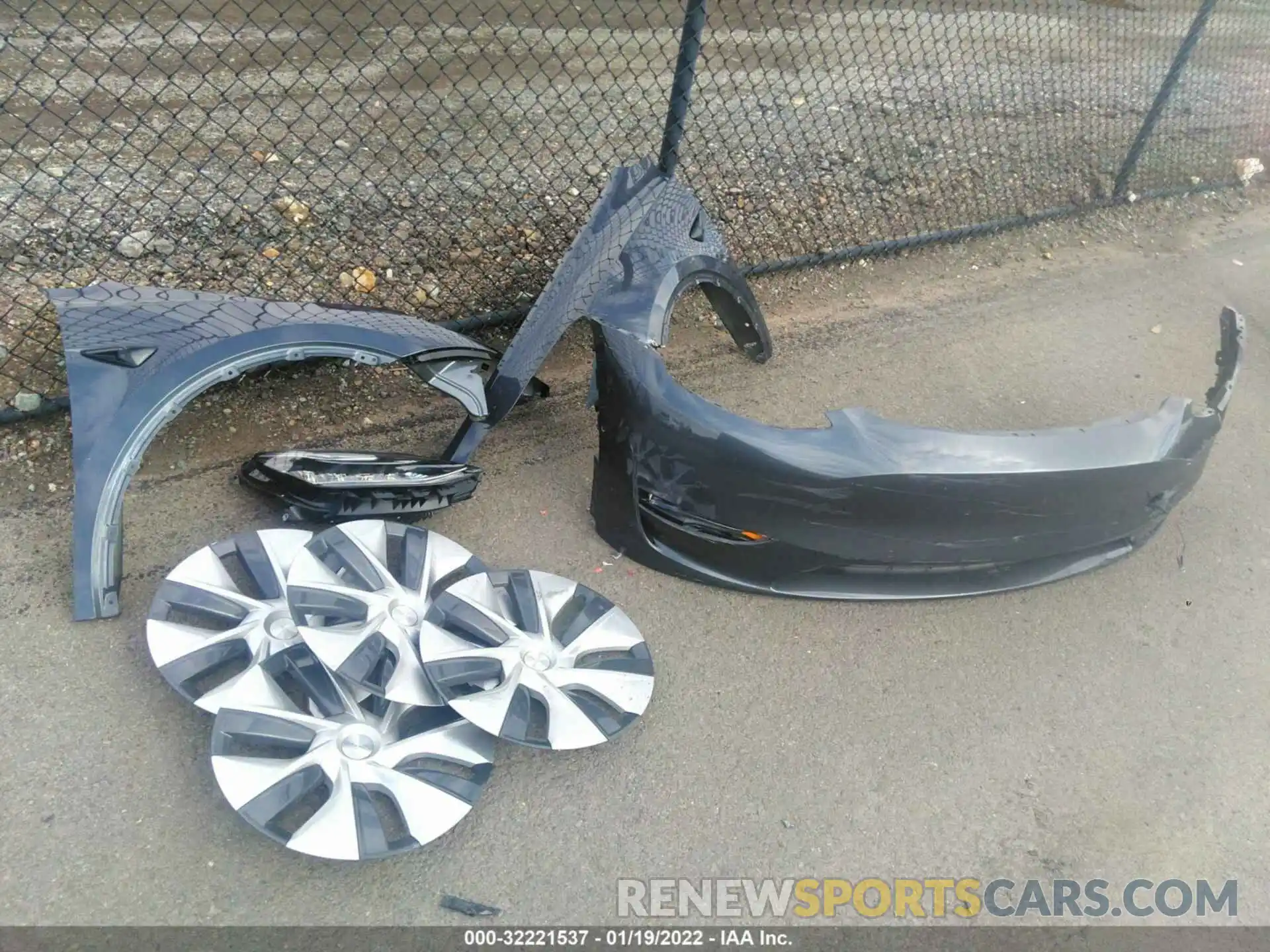 12 Photograph of a damaged car 5YJYGDEE5LF055057 TESLA MODEL Y 2020