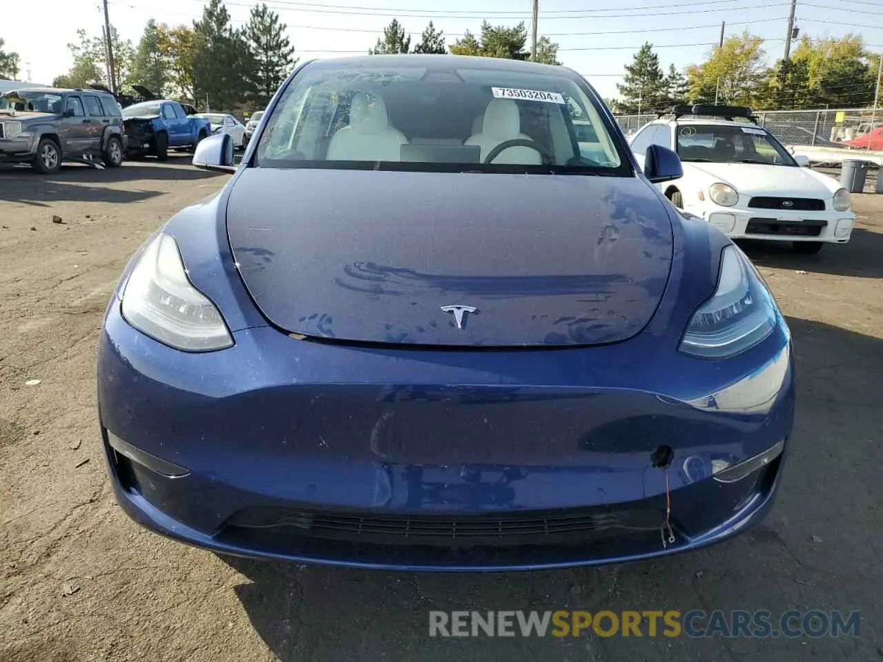 5 Photograph of a damaged car 5YJYGDEE5LF059769 TESLA MODEL Y 2020